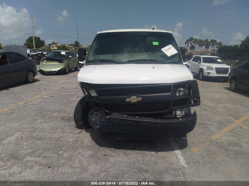2013 CHEVROLET EXPRESS CARGO VAN 1GCWGFFA5D1189768