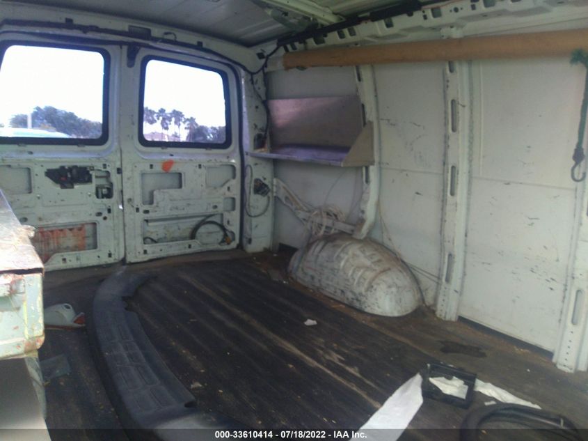 2013 CHEVROLET EXPRESS CARGO VAN 1GCWGFFA5D1189768