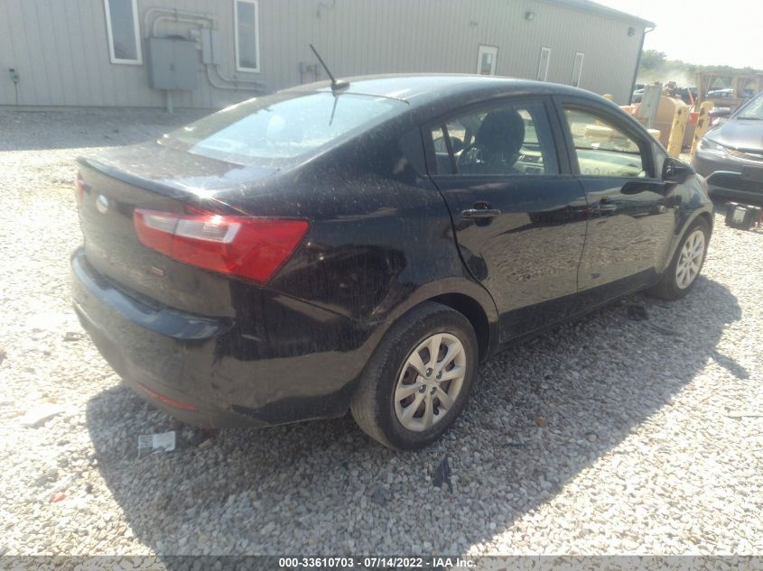 2013 KIA RIO LX KNADM4A30D6293565