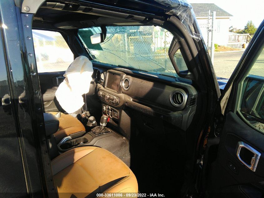 2022 JEEP WRANGLER 1C4HJXFN3NW182129