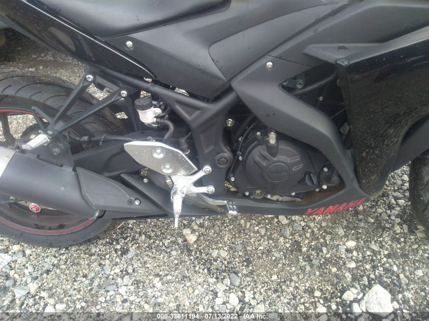 2015 YAMAHA YZFR3 MH3RH06YXFK001720