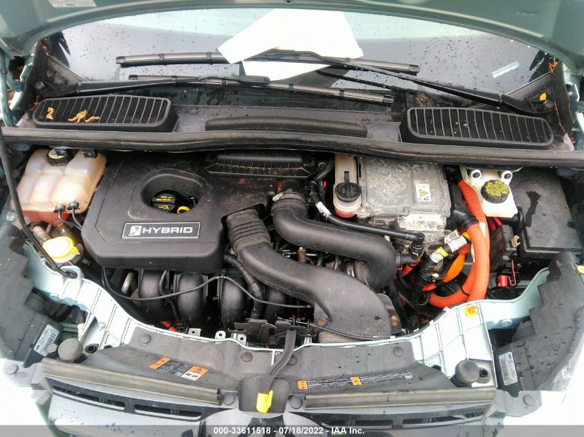 2013 FORD C-MAX HYBRID SE 1FADP5AUXDL524696
