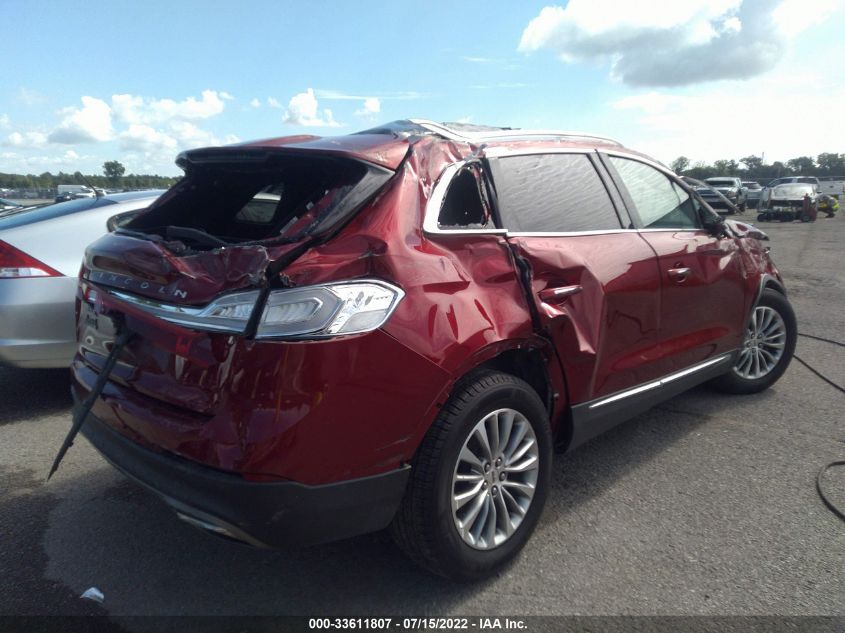 2018 LINCOLN MKX SELECT 2LMPJ6KR8JBL48199