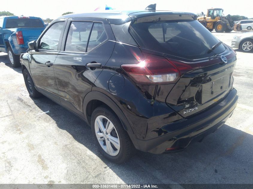 2021 NISSAN KICKS S 3N1CP5BV6ML482399