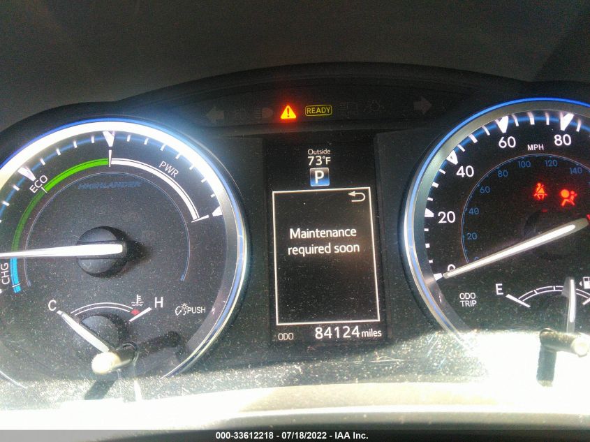 2014 TOYOTA HIGHLANDER HYBRID HYBRID LIMITED/LTD PLATNM 5TDDCRFHXES004670