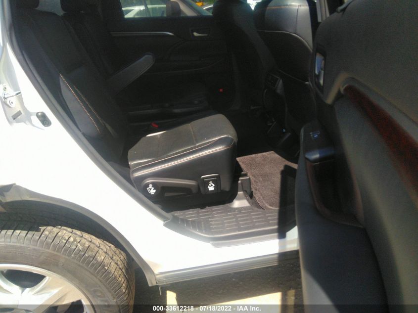 2014 TOYOTA HIGHLANDER HYBRID HYBRID LIMITED/LTD PLATNM 5TDDCRFHXES004670