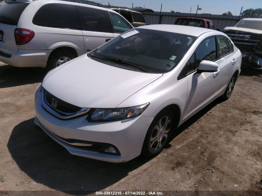 2015 HONDA CIVIC HYBRID 19XFB4F33FE000264