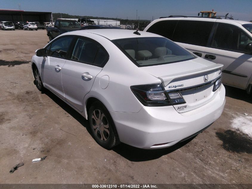 2015 HONDA CIVIC HYBRID 19XFB4F33FE000264