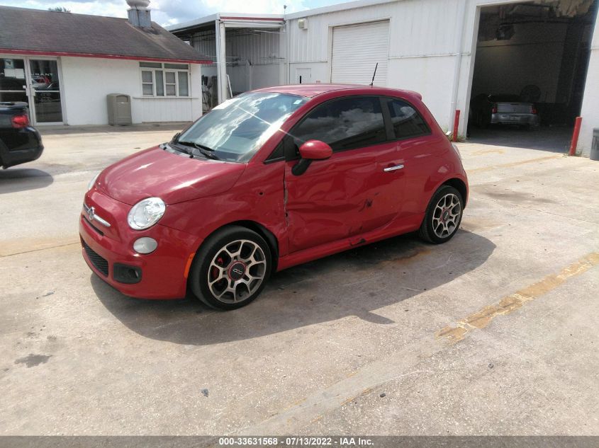 2013 FIAT 500 SPORT 3C3CFFBR9DT603164