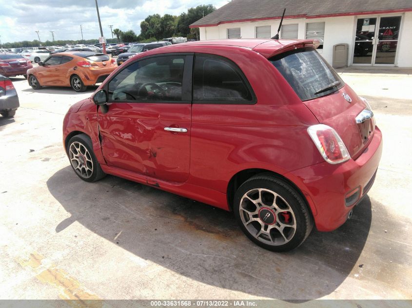 2013 FIAT 500 SPORT 3C3CFFBR9DT603164