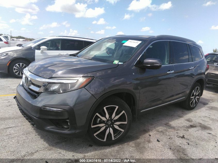 2021 HONDA PILOT TOURING 8-PASSENGER 5FNYF5H96MB010587
