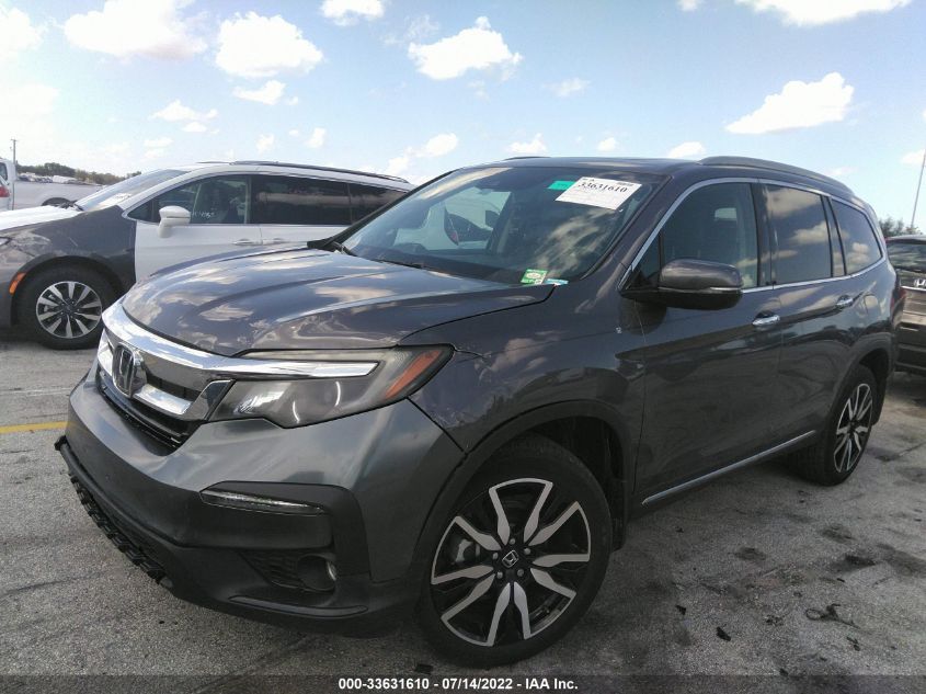 2021 HONDA PILOT TOURING 8-PASSENGER 5FNYF5H96MB010587