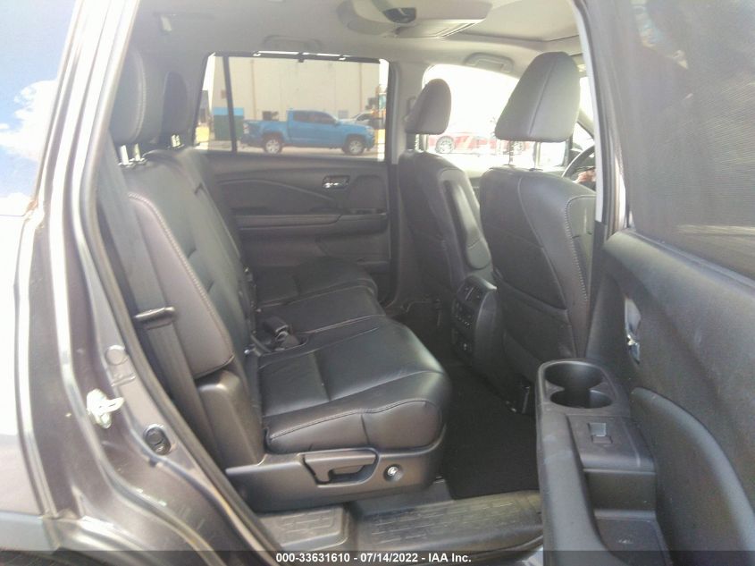 2021 HONDA PILOT TOURING 8-PASSENGER 5FNYF5H96MB010587