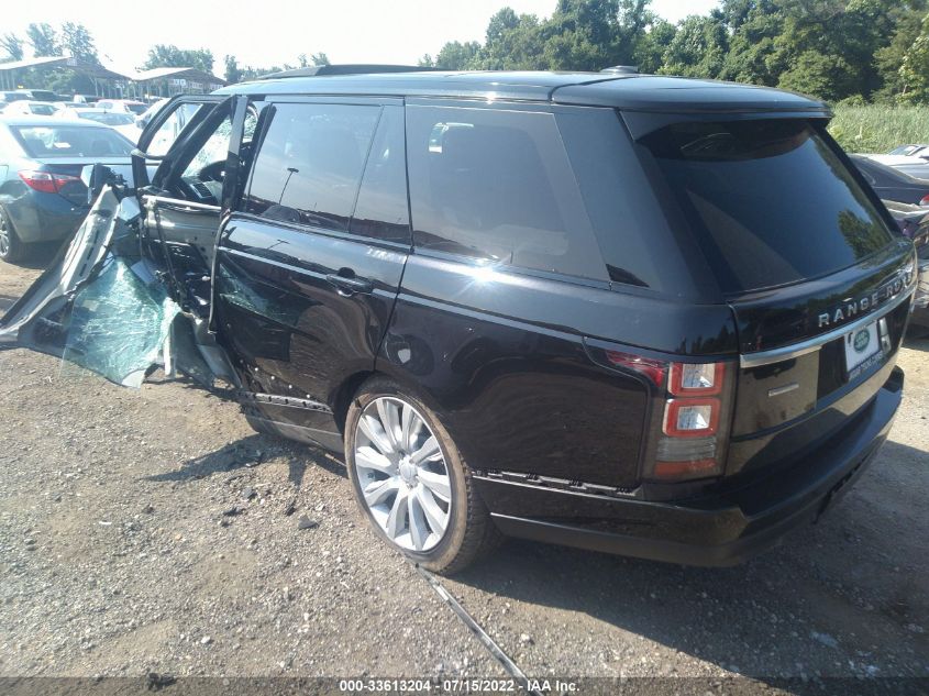 2014 LAND ROVER RANGE ROVER SUPERCHARGED SALGS3TF9EA168191