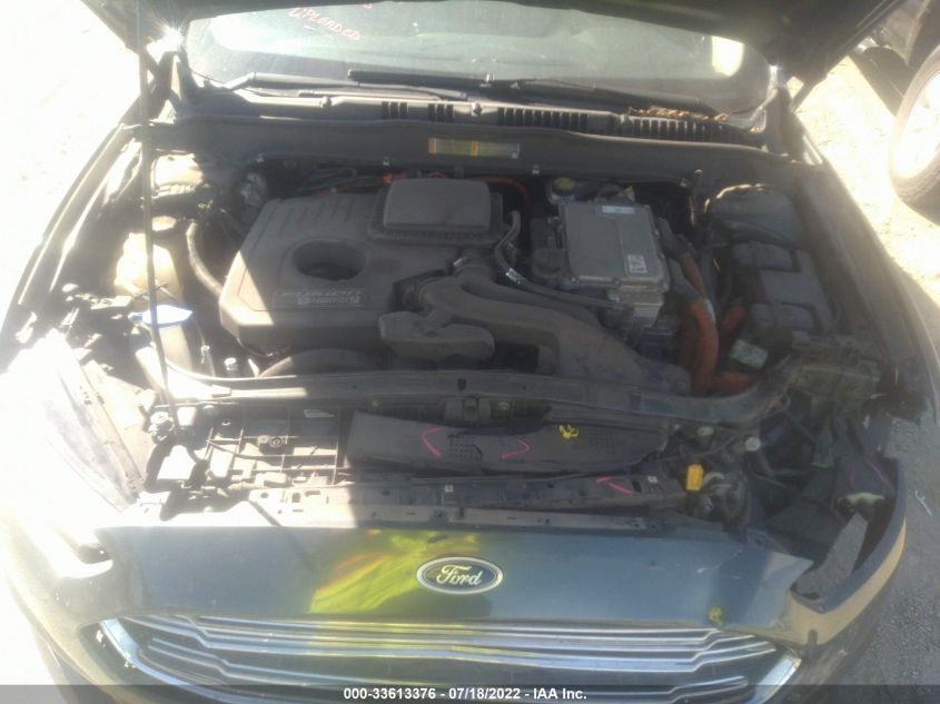 2015 FORD FUSION ENERGI SE PHEV 3FA6P0PU0FR284467