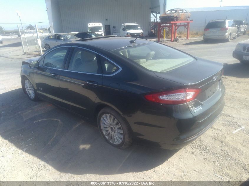 2015 FORD FUSION ENERGI SE PHEV 3FA6P0PU0FR284467
