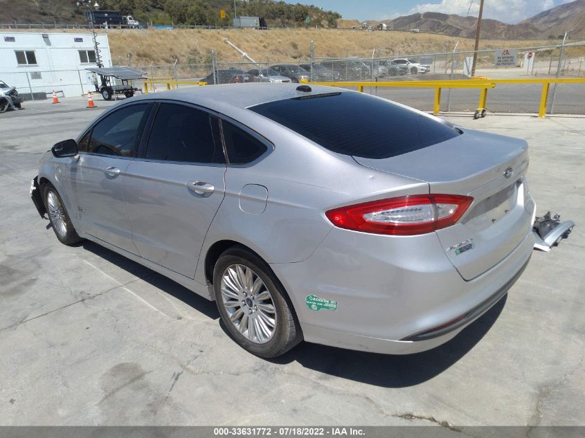 2014 FORD FUSION ENERGI SE LUXURY 3FA6P0PU6ER256784
