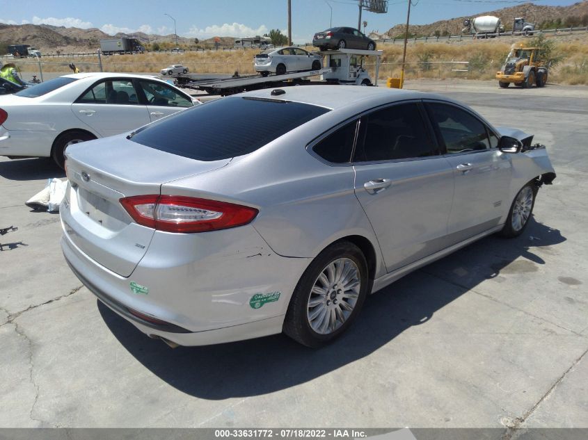 2014 FORD FUSION ENERGI SE LUXURY 3FA6P0PU6ER256784