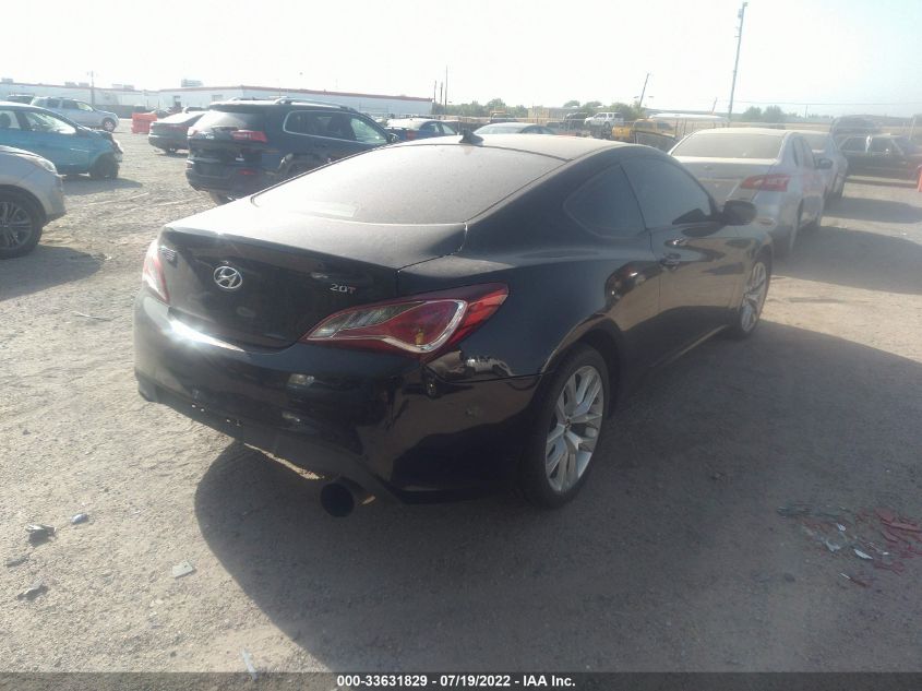 2013 HYUNDAI GENESIS COUPE 2.0T PREMIUM KMHHT6KD7DU104783