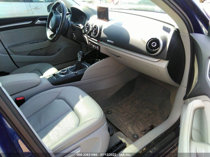 2016 AUDI A3 2.0T PREMIUM WAUB8GFFXG1029514