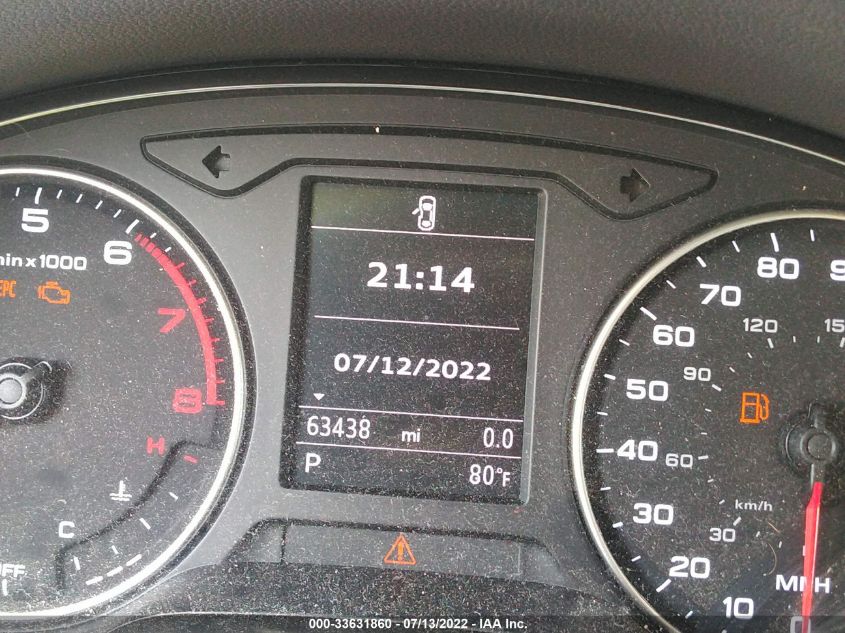 2016 AUDI A3 2.0T PREMIUM WAUB8GFFXG1029514