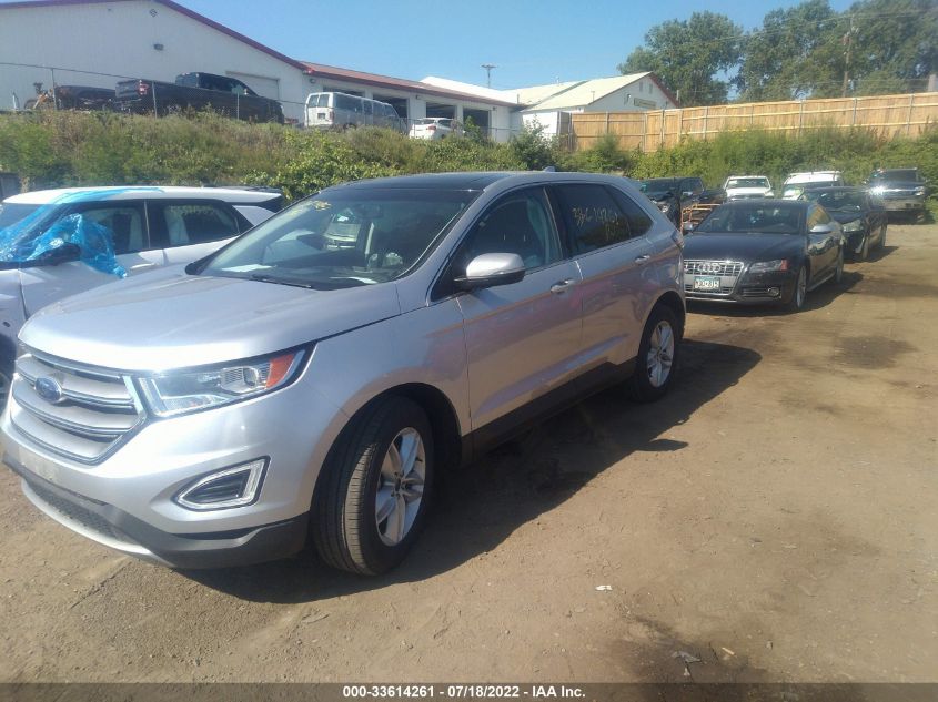 2FMTK4J80FBC28151 2015 FORD EDGE, photo no. 2