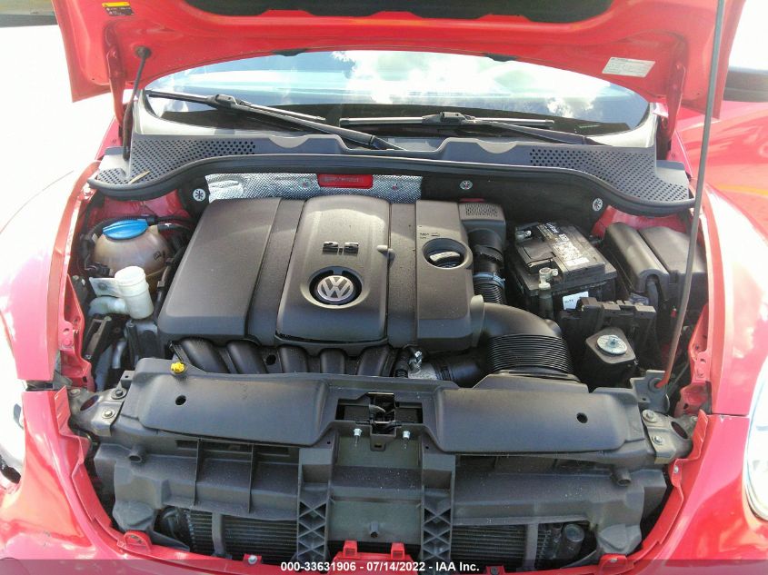 2014 VOLKSWAGEN BEETLE COUPE 2.5L ENTRY 3VWFP7AT3EM628868