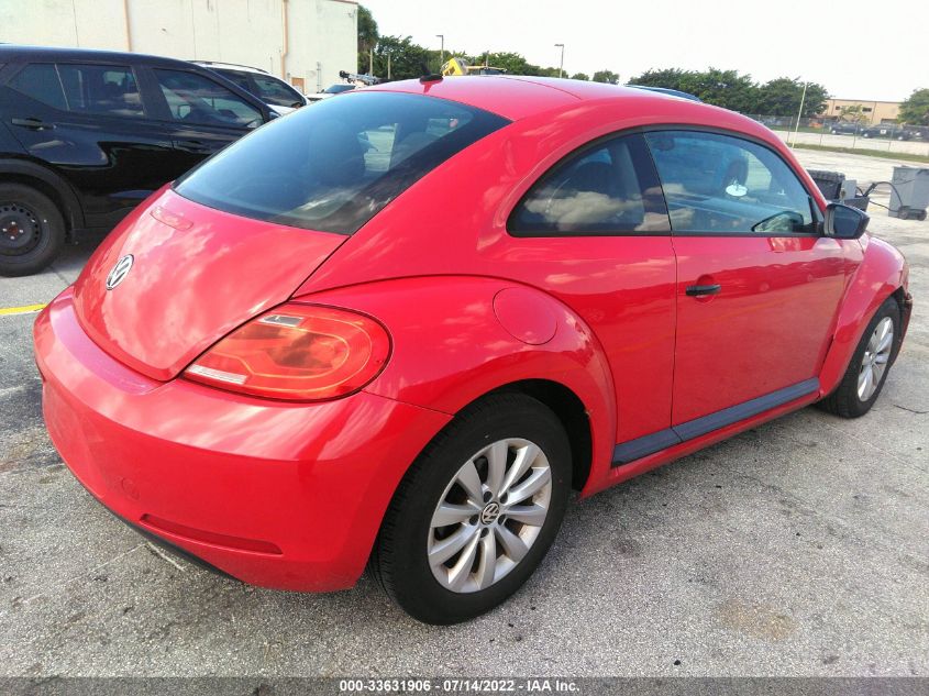 2014 VOLKSWAGEN BEETLE COUPE 2.5L ENTRY 3VWFP7AT3EM628868