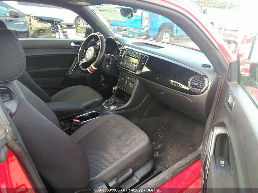 2014 VOLKSWAGEN BEETLE COUPE 2.5L ENTRY 3VWFP7AT3EM628868