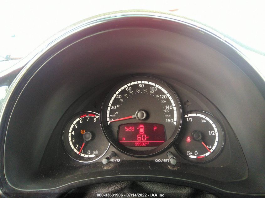 2014 VOLKSWAGEN BEETLE COUPE 2.5L ENTRY 3VWFP7AT3EM628868