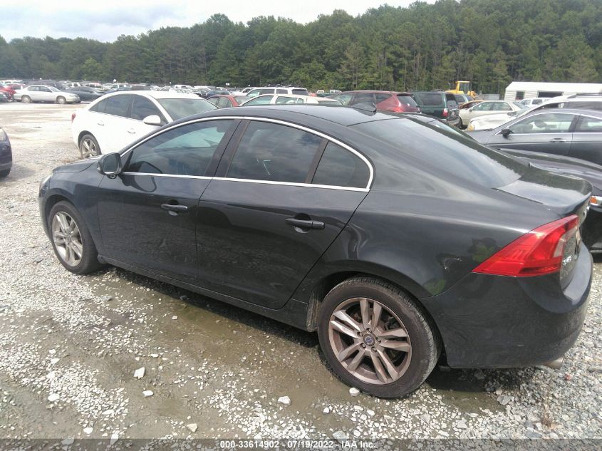 2013 VOLVO S60 T5 YV1612FS8D2183342