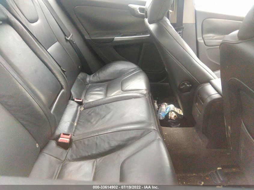 2013 VOLVO S60 T5 YV1612FS8D2183342