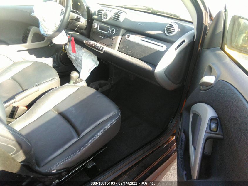 2015 SMART FORTWO PASSION/PURE WMEEJ3BA3FK796400