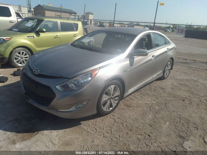2013 HYUNDAI SONATA HYBRID LIMITED KMHEC4A46DA090014