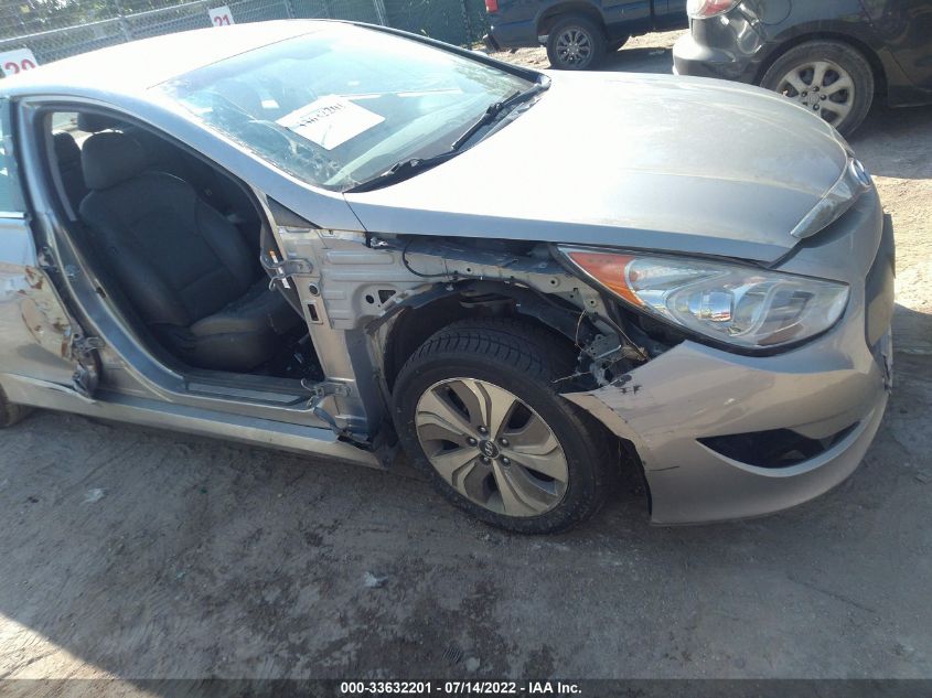 2013 HYUNDAI SONATA HYBRID LIMITED KMHEC4A46DA090014
