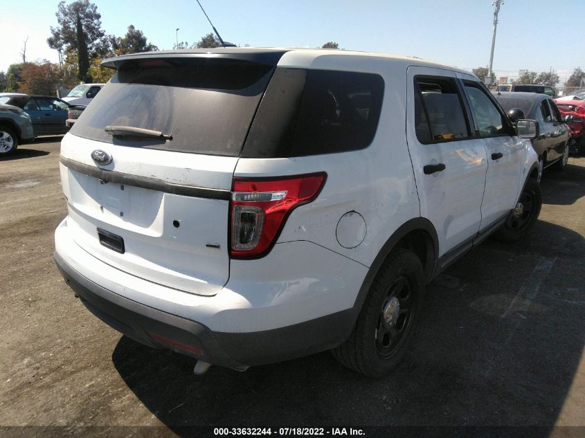 2015 FORD UTILITY POLICE 1FM5K8ARXFGB26082