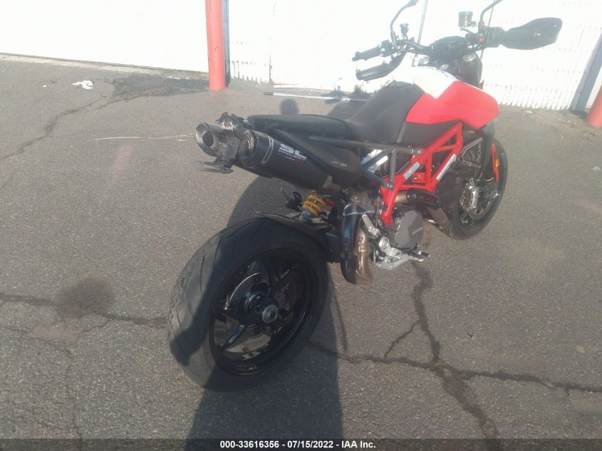 2019 DUCATI HYPERMOTARD 950/950 SP ZDMBAJDT7KB003229