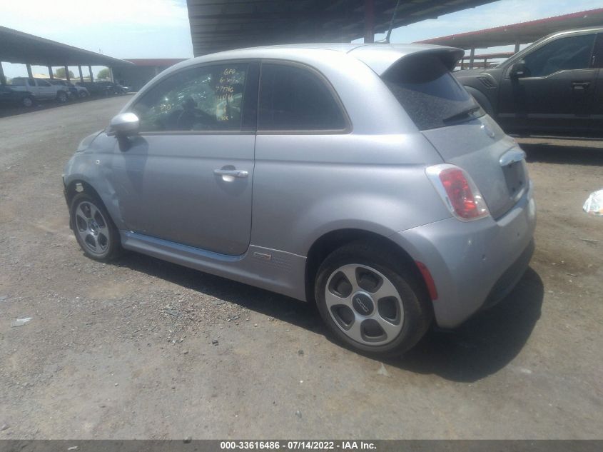 2015 FIAT 500E ELECTRIC 3C3CFFGE1FT561727