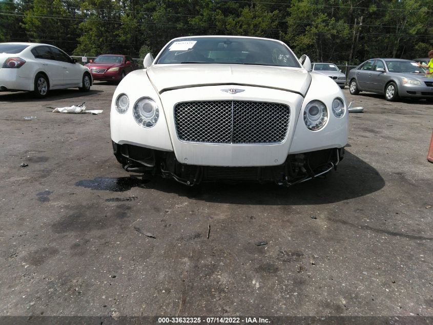2013 BENTLEY CONTINENTAL GT V8 SCBGT3ZA0DC084265