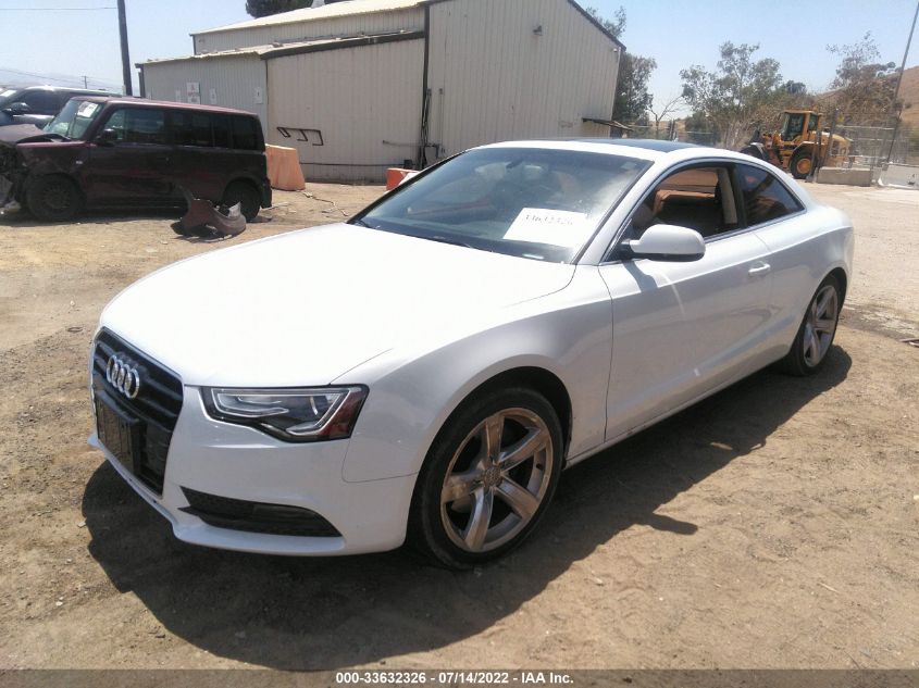 2013 AUDI A5 PREMIUM PLUS WAULFAFR9DA060587
