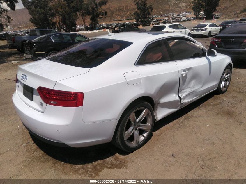 2013 AUDI A5 PREMIUM PLUS WAULFAFR9DA060587