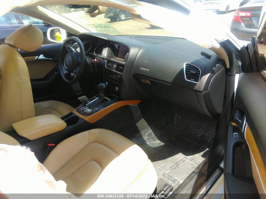 2013 AUDI A5 PREMIUM PLUS WAULFAFR9DA060587