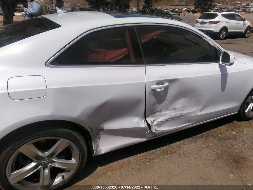 2013 AUDI A5 PREMIUM PLUS WAULFAFR9DA060587