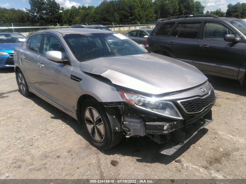 2013 KIA OPTIMA HYBRID LX - KNAGM4AD5D5058526