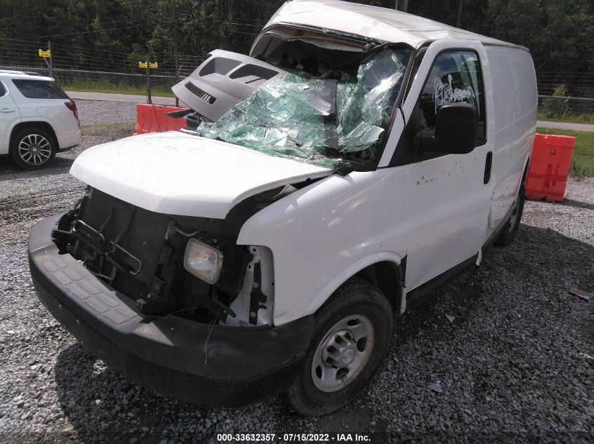 2014 CHEVROLET EXPRESS CARGO VAN 1GCWGFCA2E1209142