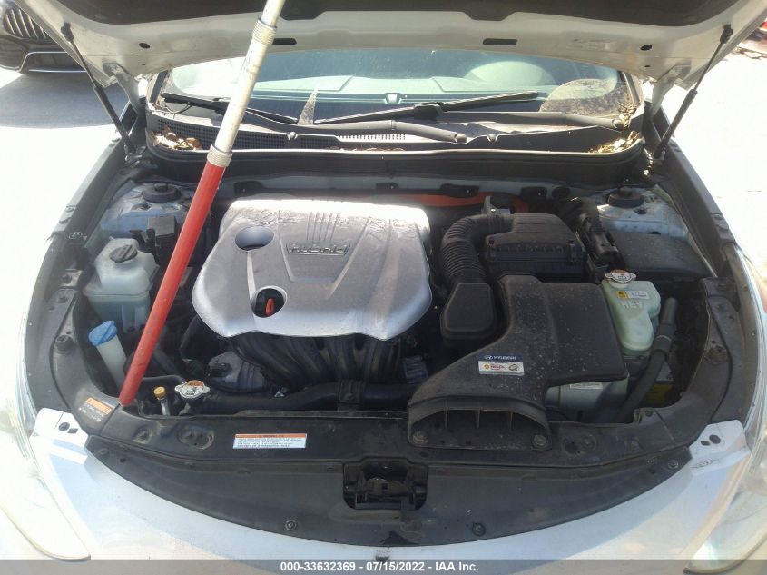 2014 HYUNDAI SONATA HYBRID KMHEC4A43EA116876