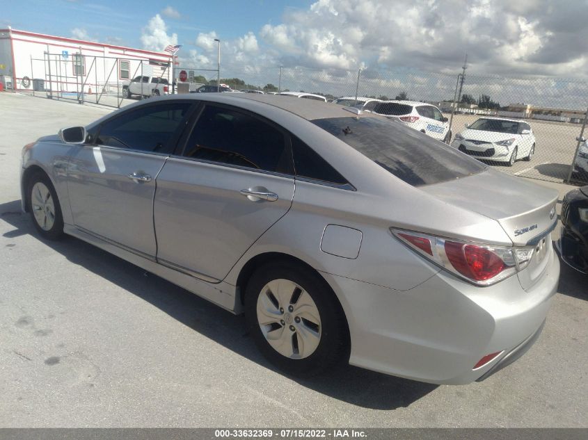 2014 HYUNDAI SONATA HYBRID KMHEC4A43EA116876