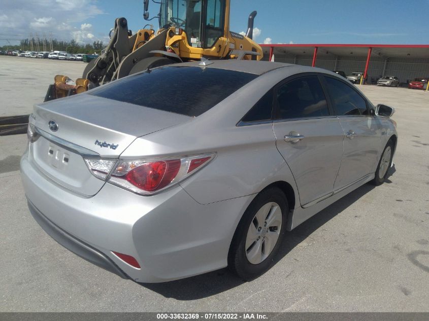 2014 HYUNDAI SONATA HYBRID KMHEC4A43EA116876