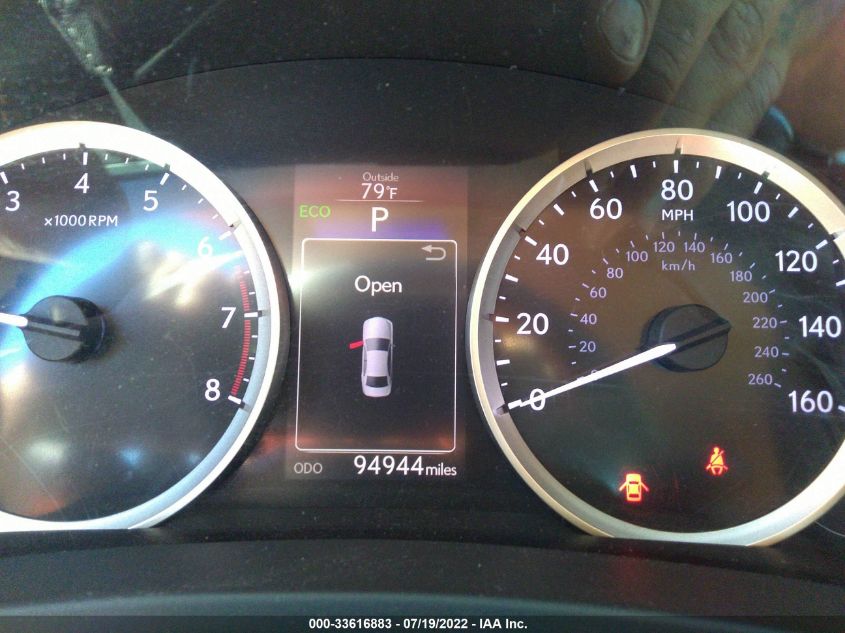 2014 LEXUS IS 250 JTHBF1D28E5005156