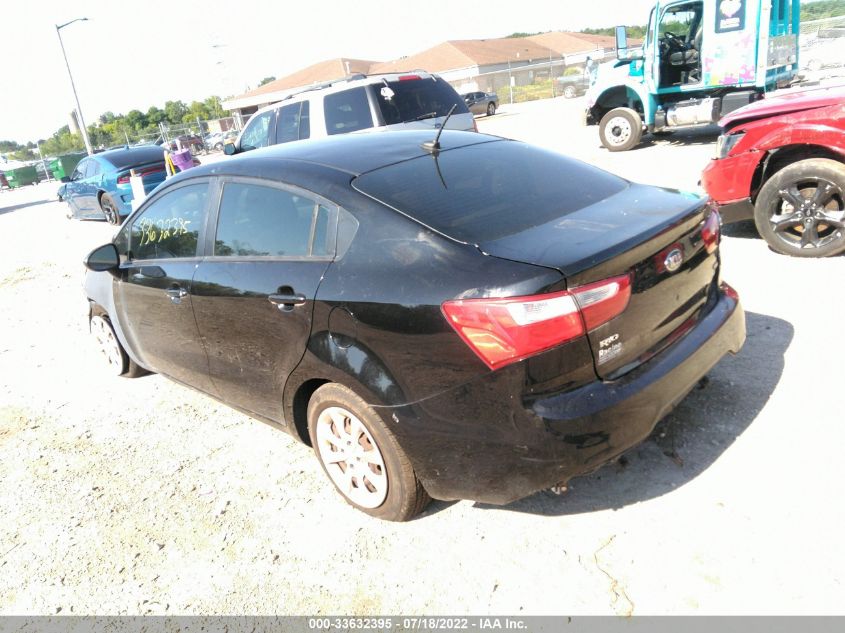 2013 KIA RIO LX KNADM4A3XD6198866